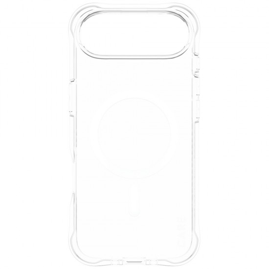 CARE by PanzerGlass Fashionable Samba Case w. White MagSafe for iPhone Air - Transparent