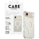 CARE by PanzerGlass Fashionable Samba Case w. White MagSafe for iPhone Air - Transparent