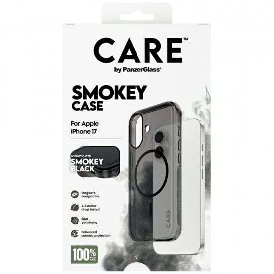CARE by PanzerGlass Flagship Urban Explorer Case w. Black MagSafe for iPhone 17 - Black