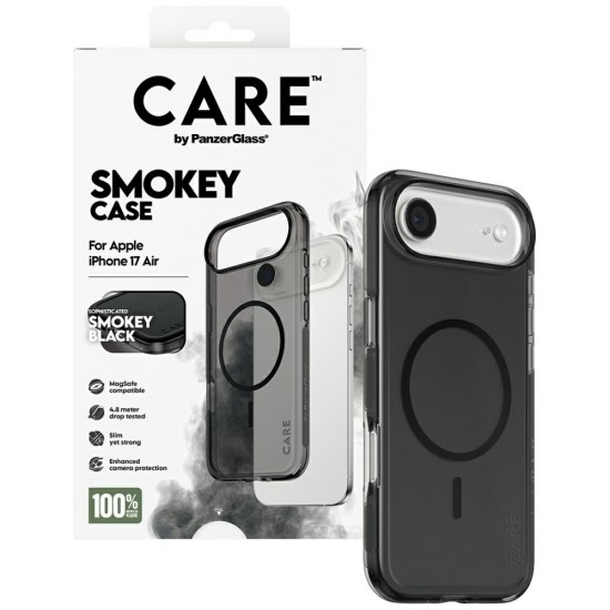 CARE by PanzerGlass Flagship Urban Explorer w. Black MagSafe Case for iPhone Air - Black