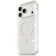 CARE by PanzerGlass Flagship Urban Explorer Case w. White MagSafe for iPhone 17 Pro Max - Clear Glitter