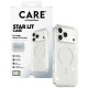 CARE by PanzerGlass Flagship Urban Explorer Case w. White MagSafe for iPhone 17 Pro Max - Clear Glitter