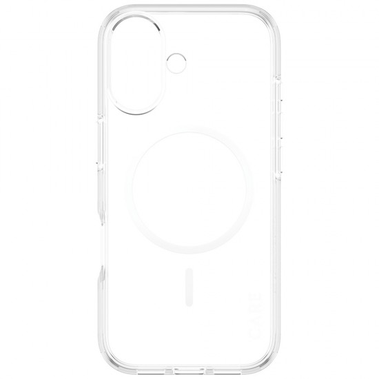 CARE by PanzerGlass Flagship Urban Explorer Case w. White MagSafe for iPhone 17 - Transparent