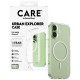 CARE by PanzerGlass Flagship Urban Explorer Case w. White MagSafe for iPhone 17 - Transparent