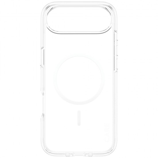 CARE by PanzerGlass Flagship Urban Explorer Case w. White MagSafe for iPhone Air - Transparent