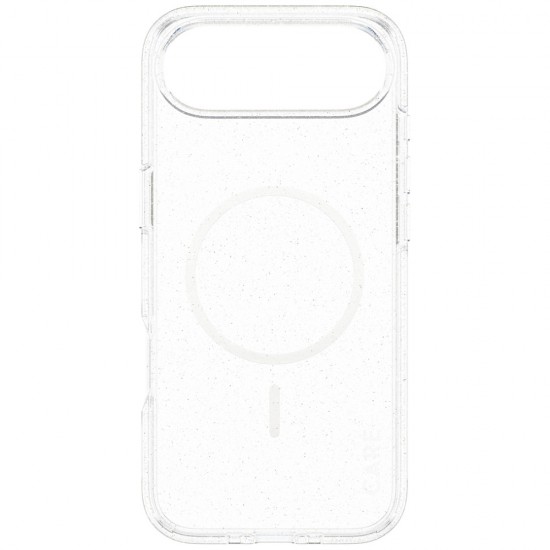 CARE by PanzerGlass Flagship Urban Explorer Case w. White MagSafe for iPhone Air - Clear Glitter