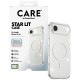 CARE by PanzerGlass Flagship Urban Explorer Case w. White MagSafe for iPhone Air - Clear Glitter
