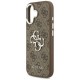 Guess 4G Big 4G Classic Logo case for iPhone 17 - brown and silver