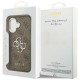 Guess 4G Big 4G Classic Logo case for iPhone 17 - brown and silver