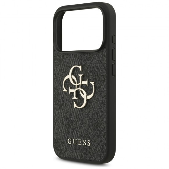 Guess 4G Strap 4G Classic Logo Case for iPhone 17 Pro - Black