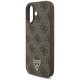 Guess 4G Strap Triangle Logo MagSafe case for iPhone 17 - brown