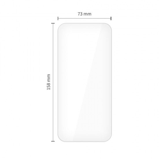 Tech-Protect Easy Set+ 3-pack tempered glass for Samsung Galaxy S25 FE - transparent