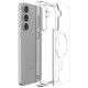 Spigen Ultra Hybrid Mag MagSafe Case for Samsung Galaxy S25 FE - Clear and White
