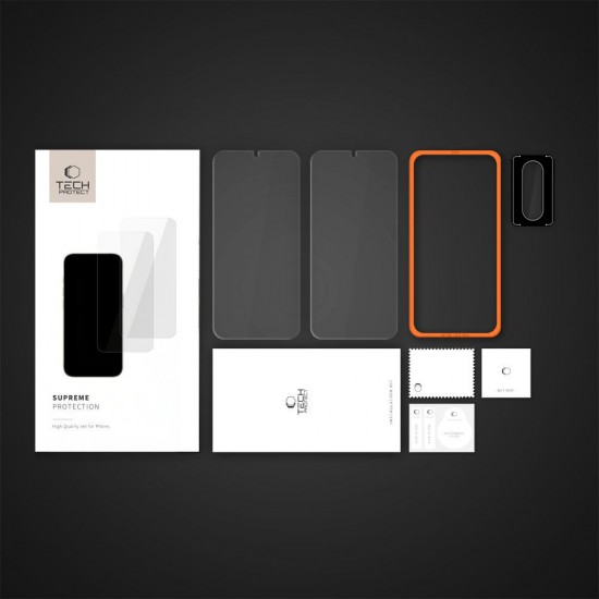 Tech-Protect Supreme Easy 3-pack Tempered Glass for Samsung Galaxy A17 4G / 5G