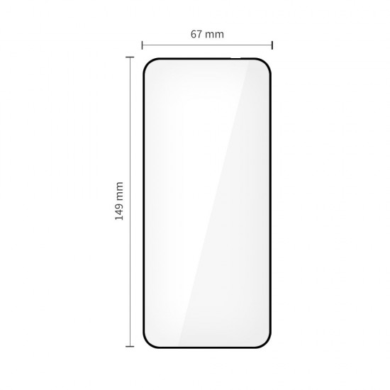 Tech-Protect Glass Fit+ 2-pack tempered glass for Motorola Edge 50 Neo / 60 Neo - black