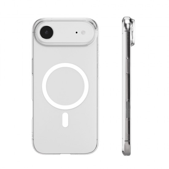 Puro 0.3 MAG Ultra-Slim TPU Case Compatible with MagSafe for iPhone 17 Air - Transparent