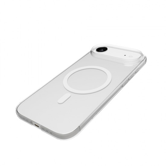 Puro 0.3 MAG Ultra-Slim TPU Case Compatible with MagSafe for iPhone 17 Air - Transparent