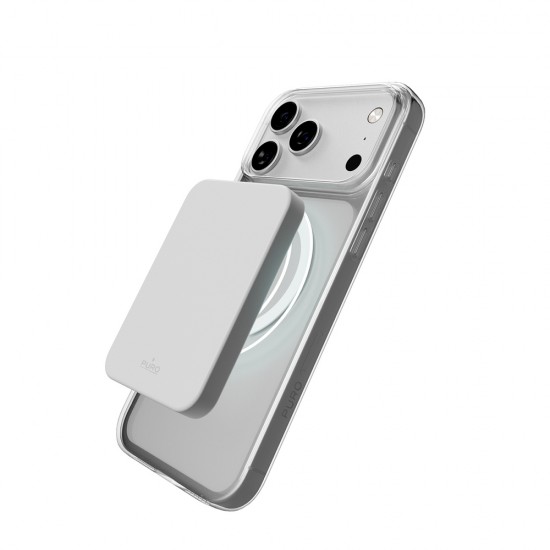 Puro 0.3 MAG Ultra-Slim TPU Case Compatible with MagSafe for iPhone 17 Pro Max - Transparent