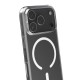 Puro 0.3 MAG Ultra-Slim TPU Case Compatible with MagSafe for iPhone 17 Pro - Transparent