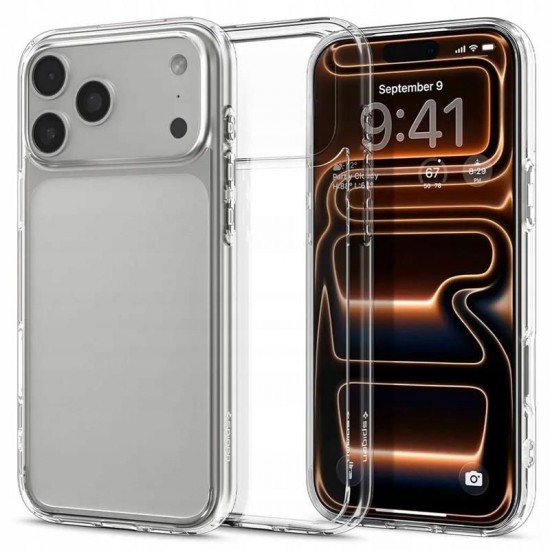 Spigen Ultra Hybrid Case for iPhone 17 Pro - Transparent