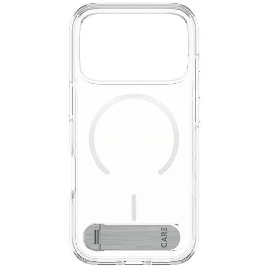 CARE by PanzerGlass Feature Case w. Kickstand MagSafe for iPhone 17 Pro - Clear