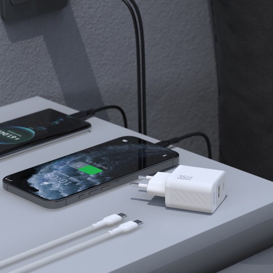 Dudao A27 Max 35W GaN Wall Charger - White