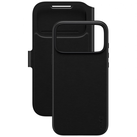 CARE by PanzerGlass Feature Tango 2in1 Wallet Case MagSafe for iPhone 17 Pro Max - Black