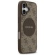 Guess 4G Circle Classic Logo MagSafe case for iPhone 17 - brown
