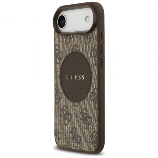 Guess 4G Circle Classic Logo MagSafe case for iPhone Air - brown