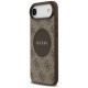 Guess 4G Circle Classic Logo MagSafe case for iPhone Air - brown