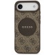 Guess 4G Circle Classic Logo MagSafe case for iPhone Air - brown