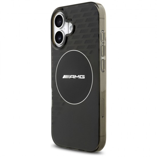 AMG Nauble Layer Transparent Smocked MagSafe Case for iPhone 17 - Black