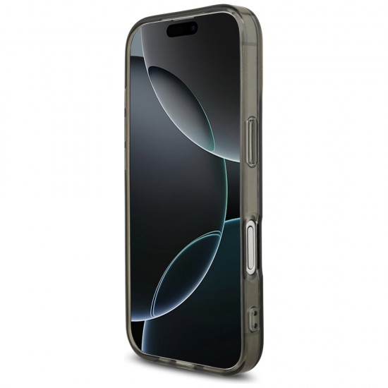 AMG Nauble Layer Transparent Smocked MagSafe Case for iPhone 17 - Black