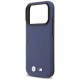 BMW M FW Metal Logo MagSafe Case for iPhone 17 Pro Max - Navy Blue
