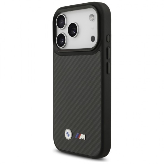 BMW M Kevlar Matt MagSafe Case for iPhone 17 Pro - Black