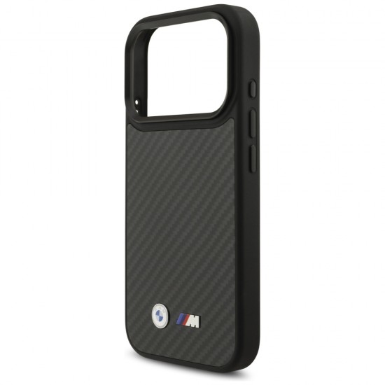 BMW M Kevlar Matt MagSafe Case for iPhone 17 Pro - Black