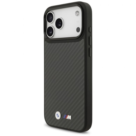 BMW M Kevlar Matt MagSafe Case for iPhone 17 Pro Max - Black