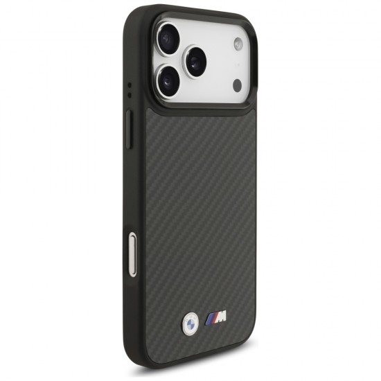 BMW M Kevlar Matt MagSafe Case for iPhone 17 Pro Max - Black