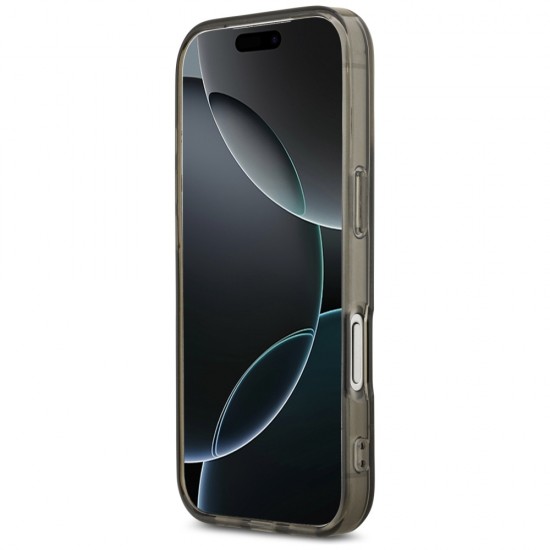 US Polo DH and Bottom Stripe Logo MagSafe Case for iPhone 17 Pro - Black