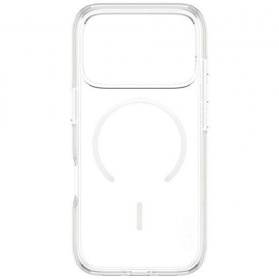 CARE by PanzerGlass Flagship Urban Explorer Case w. White MagSafe for iPhone 17 Pro - Transparent