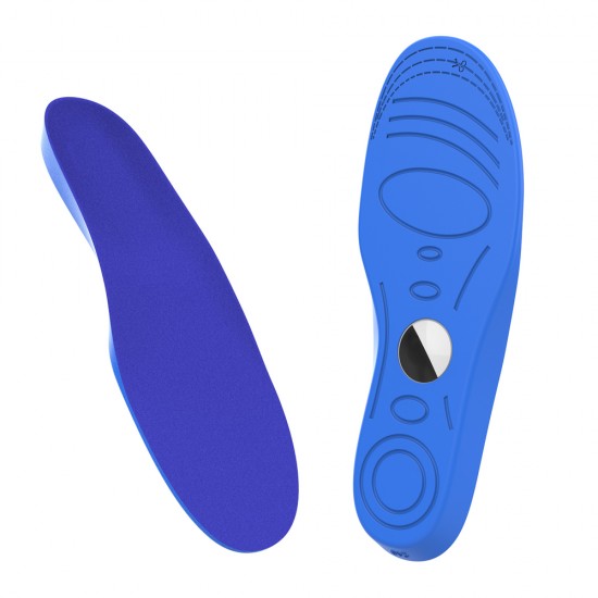 Shoe inserts - protective case for AirTag (155mm-170mm) - blue