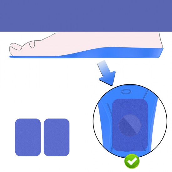 Shoe inserts - protective case for AirTag (175mm-190mm) - blue