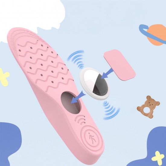 Shoe inserts - protective case for AirTag (155mm-170mm) - pink