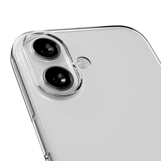Puro 0.3 Nude Ultra-Slim TPU Case for iPhone 17 - Transparent