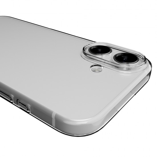 Puro 0.3 Nude Ultra-Slim TPU Case for iPhone 17 - Transparent