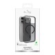 Puro Daylight Magsafe Compatible Silicone Case for iPhone 17 Pro - Translucent Black