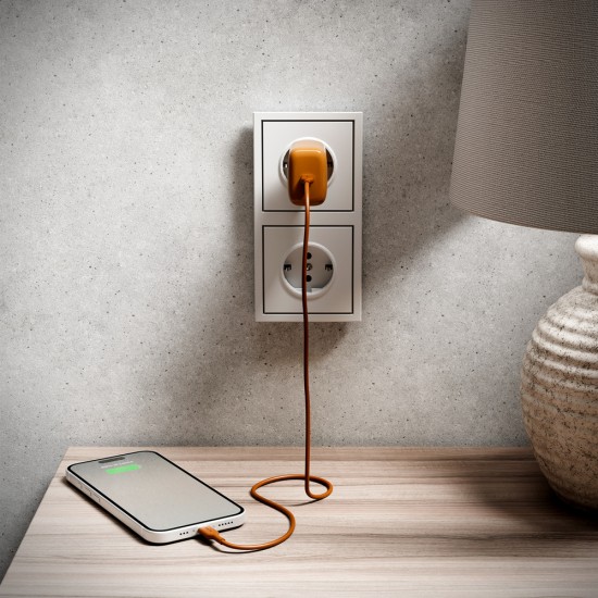 Puro ICON USB-C - USB-C Cable 1.5m - Orange