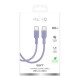 Puro ICON USB-C - USB-C Cable 1.5m - Purple
