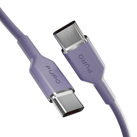 Puro ICON USB-C - USB-C Cable 1.5m - Purple
