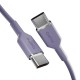 Puro ICON USB-C - USB-C Cable 1.5m - Purple
